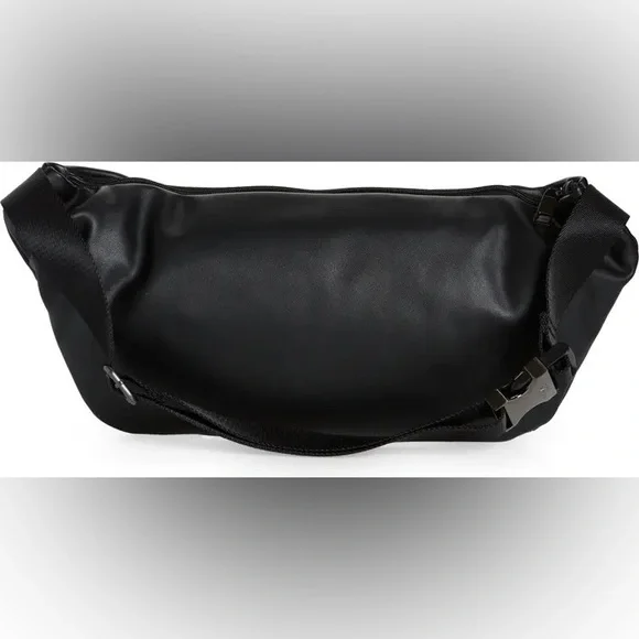 Ted Baker Cobbra Unisex Black Belt Bag Blue Trim - Picture 11 of 15